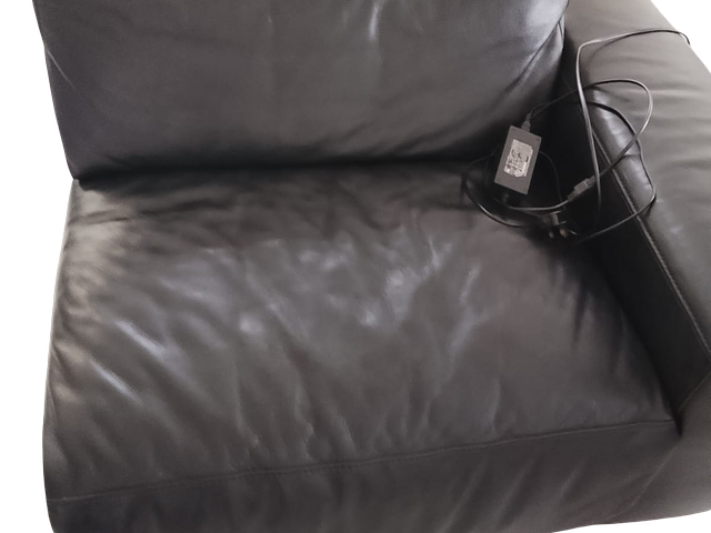$20K Italian Blk Genuine Leather Electric Footrest