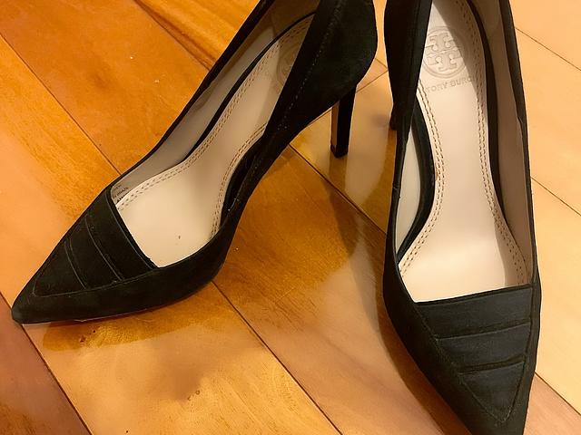 Tory Burch black heels