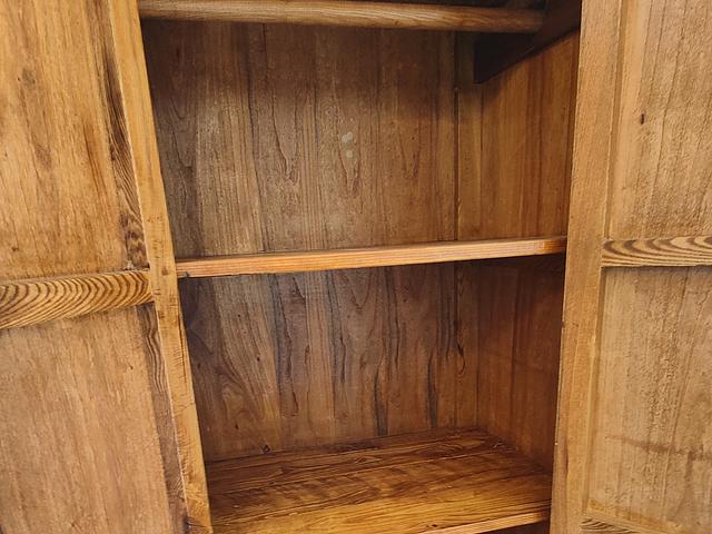 Modern Vintage Chinese Hardwood Wardrobe