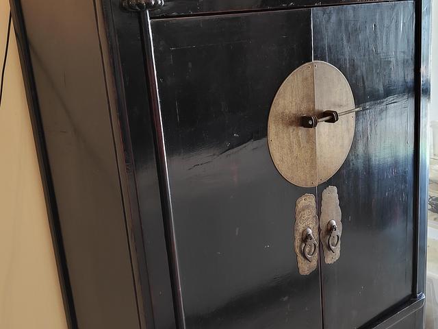 Hardwood Chinese Vintage Cabinet