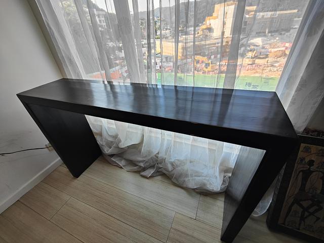 Modern Vintage Chinese Hardwood Console