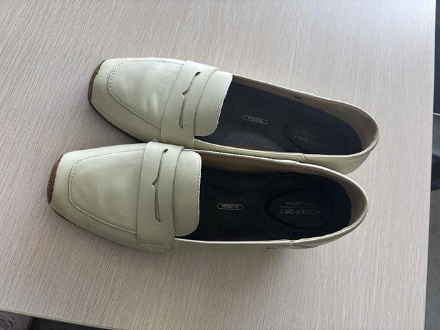Rockport 1” White Shoes ($200)