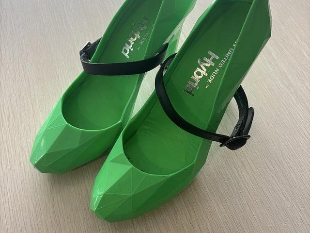 Hybrid 3” High Heel Green Shoes ($200)