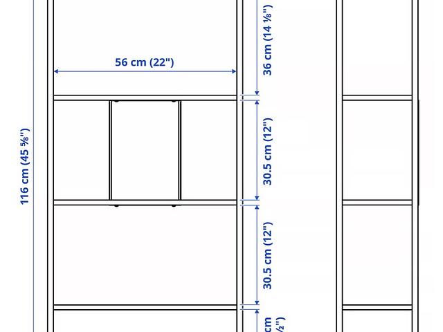 FREE IKEA Baggebo shelf unit 