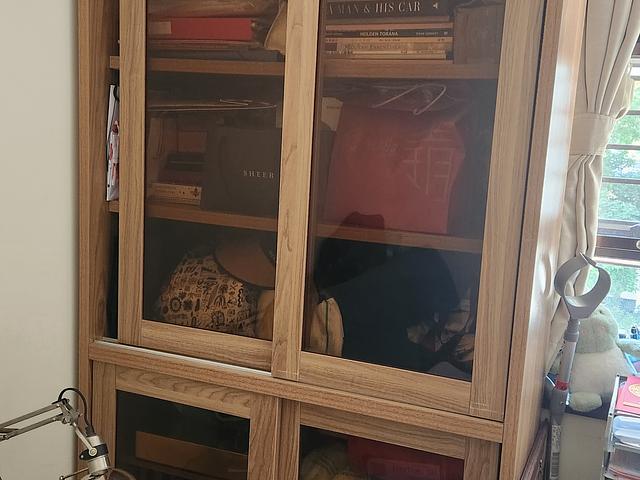 Good condition desk and bookcase