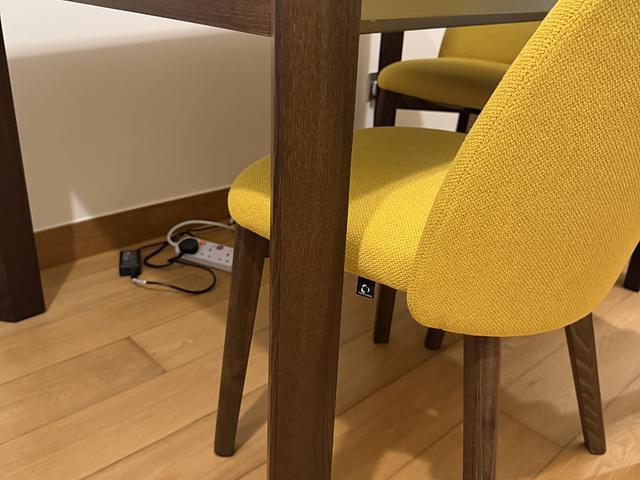 Connubia extendable ceramic top dining table