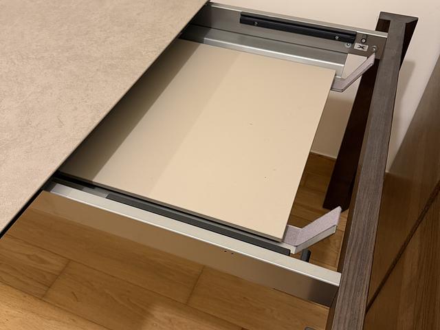 Connubia extendable ceramic top dining table