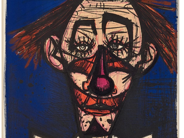 Bernard Buffet - Pipo from Mon Cirque