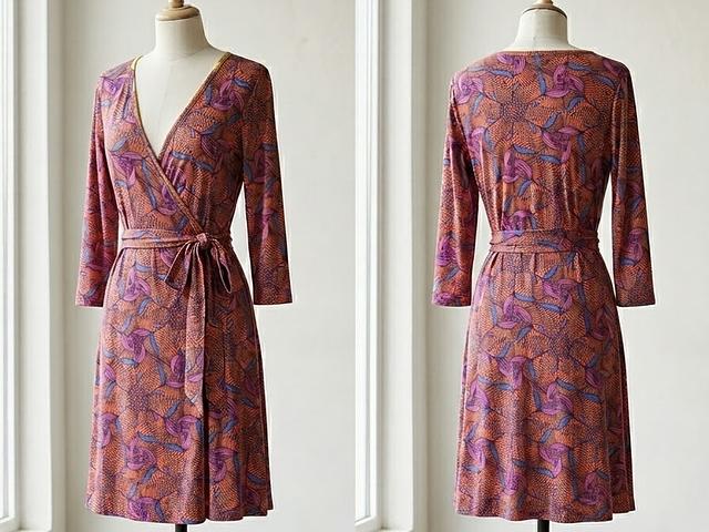 Diane von Furstenberg Silk Wrap Dress