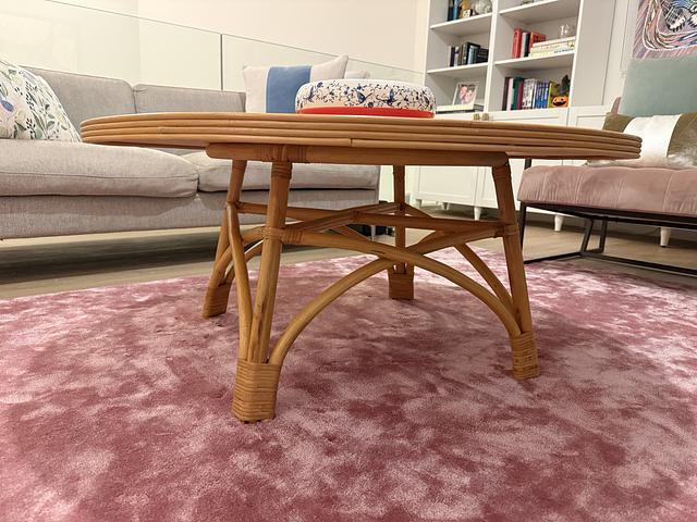 Pencil Rattan Table 
