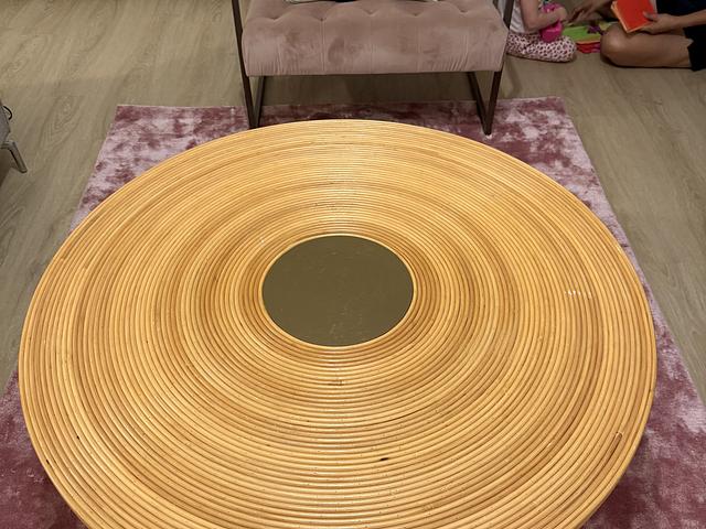 Pencil Rattan Table 