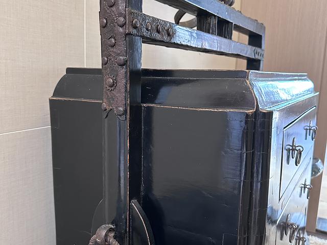 Antique wedding chest cabinet