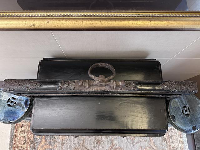 Antique wedding chest cabinet