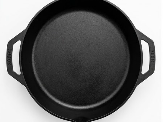 12 inches Lodge Cast Iron Skillet 1896 Dual Handle