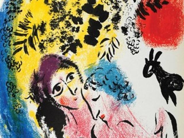 Chagall Litho