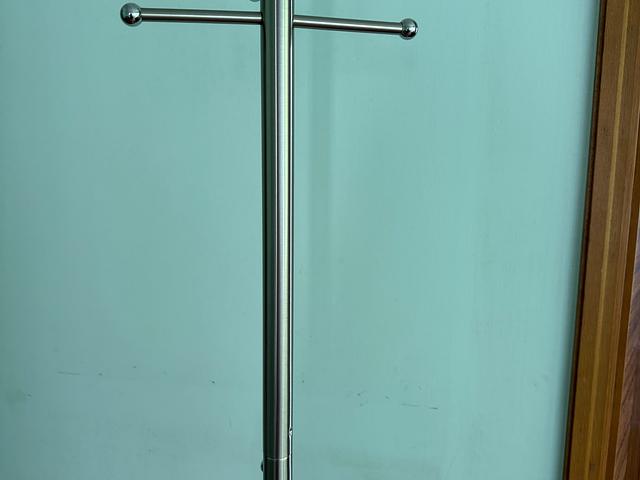 Stainless Steel Standing Coat Rack Hall Tree
