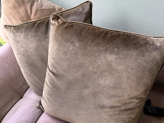 Velvet cushion set 60x60