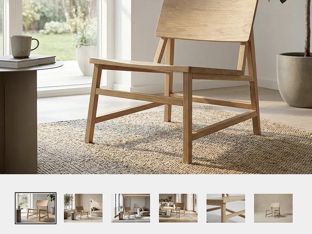 Oak N2 Lounge Chair 