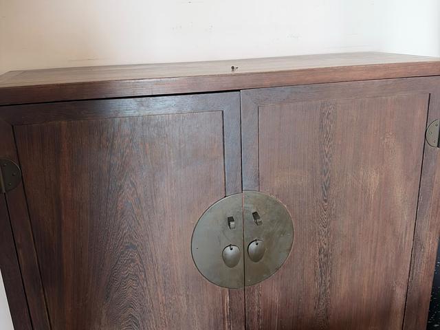 Vintage Chinese Style Solid Wood Cabinet