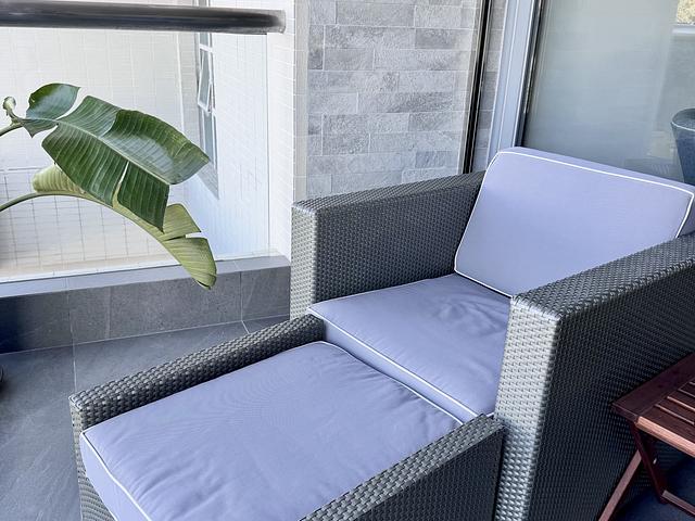 Outdoors Lounge Chairs with Foot Rests (x2)