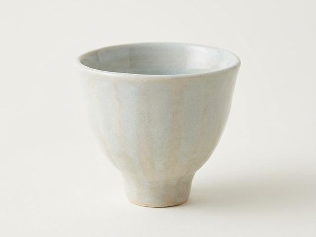 Pottery glasses and bowl 