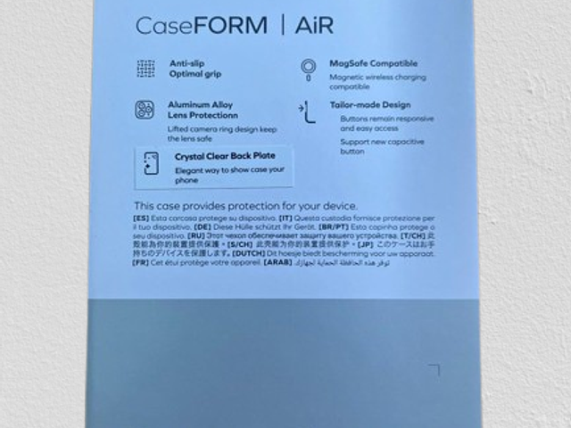 【Momax iP 16 Pro】CaseFORM AiR Magnetic Case (NEW)