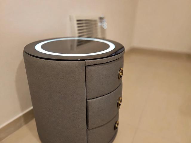 Grey Bedside Table Available