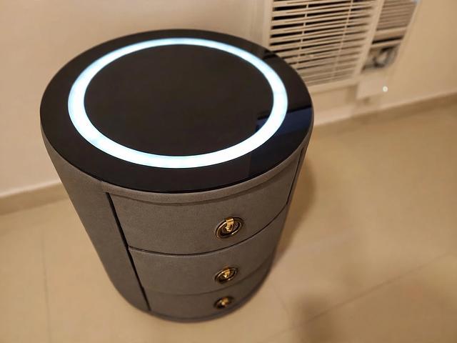 Grey Bedside Table Available