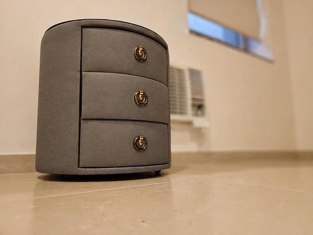 Grey Bedside Table Available