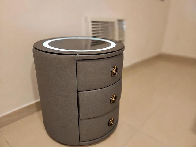 Grey Bedside Table Available