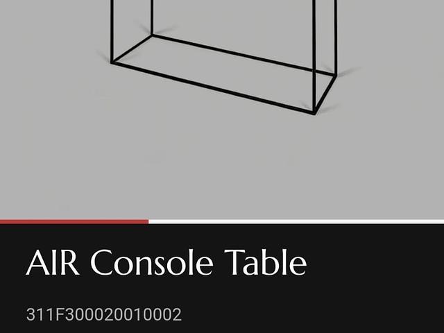 OVO Marble Top AIR Console Table