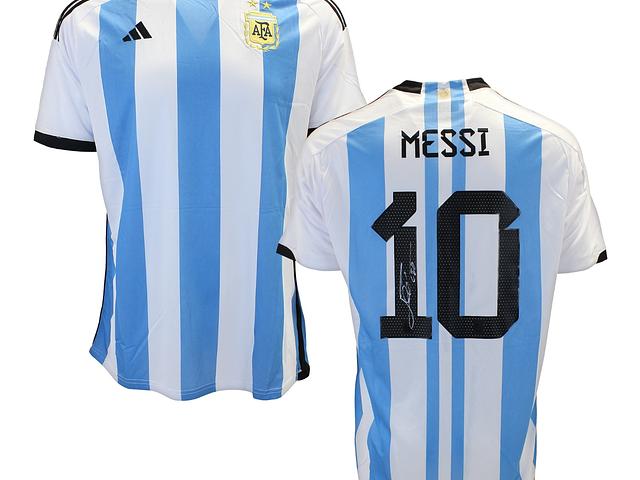 Lionel  Messi autographed Argentina national team 