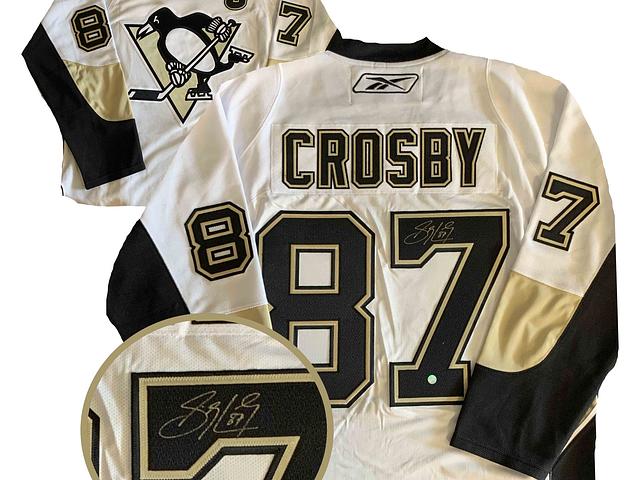 Sidney Crosby Signed Jersey Unframed