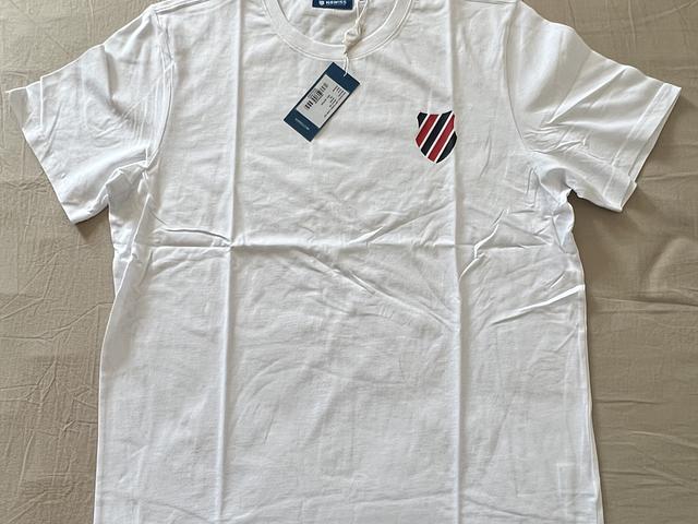 【K•SWISS】White T-shirt (NEW) 