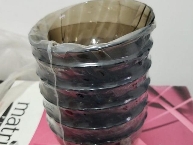 Glass lock storage bottle and Salad bowl set