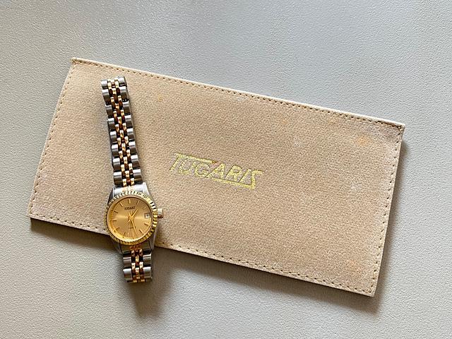 "TUGARIS" Swiss 2-tone Ladies Quartz Watch (NEW)