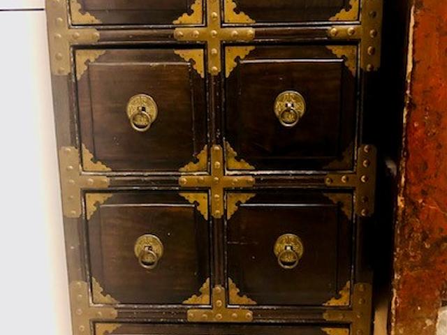 Antique Chinese Medicine Cabinet