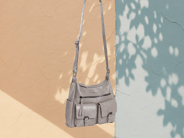 Shoulder Bag (Grey)