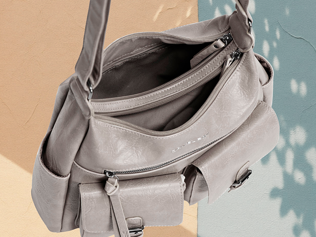 Shoulder Bag (Grey)