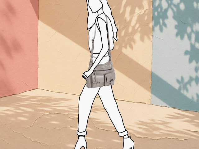 Shoulder Bag (Grey)