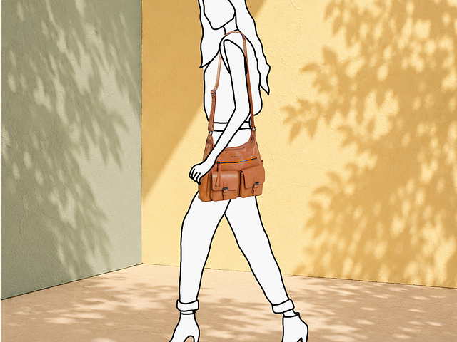 Shoulder Bag (Cognac)