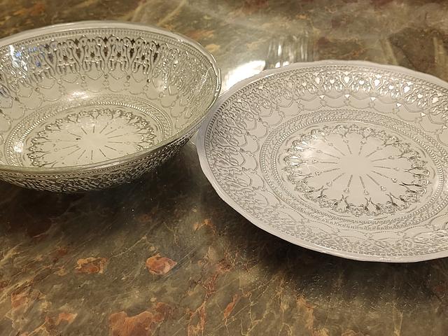 fruit bowl with plate
