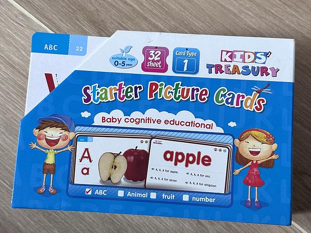 Flash card for baby