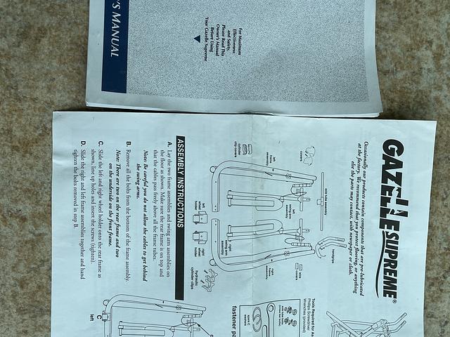 Gazelle Supreme Exercise Machine