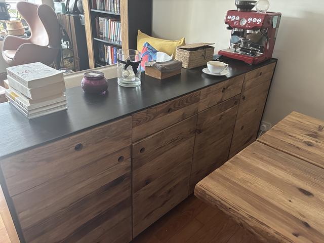 Nordic Style Old Pine Chest / Sideboard