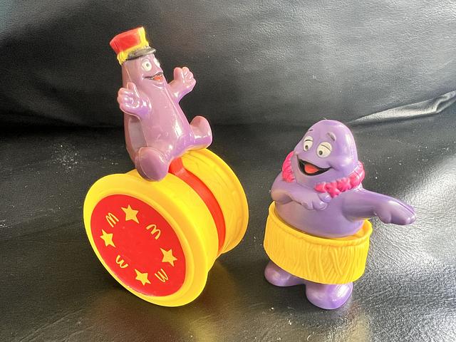 90's vintage Mc Donald toys 