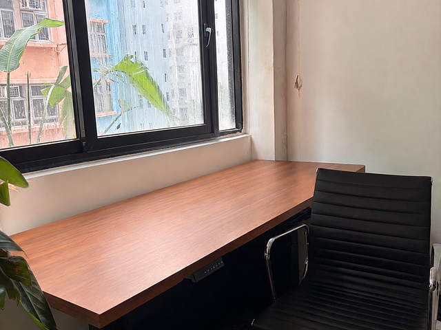 Electric Standing Desk – Large Wooden