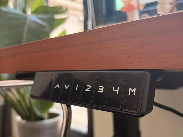 Electric Standing Desk – Large Wooden