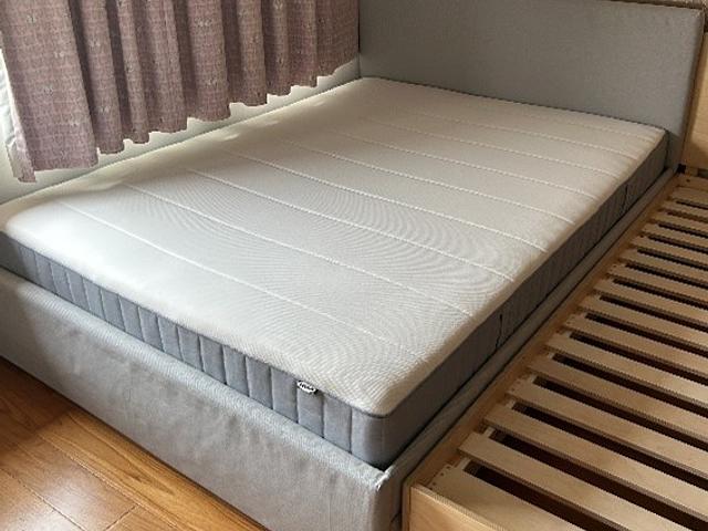 IKEA GLADSTAD Queen Size bed with Mattress 
