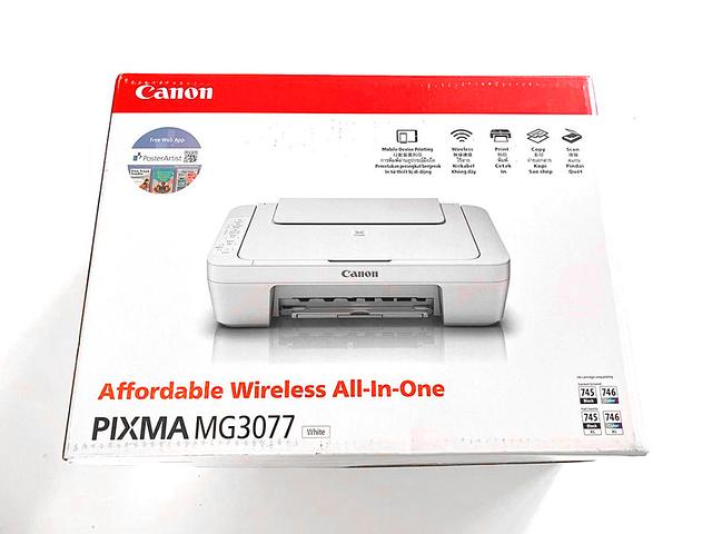 Canon PIXMA MG3077 Colour WiFi Printer NEW/SEALED
